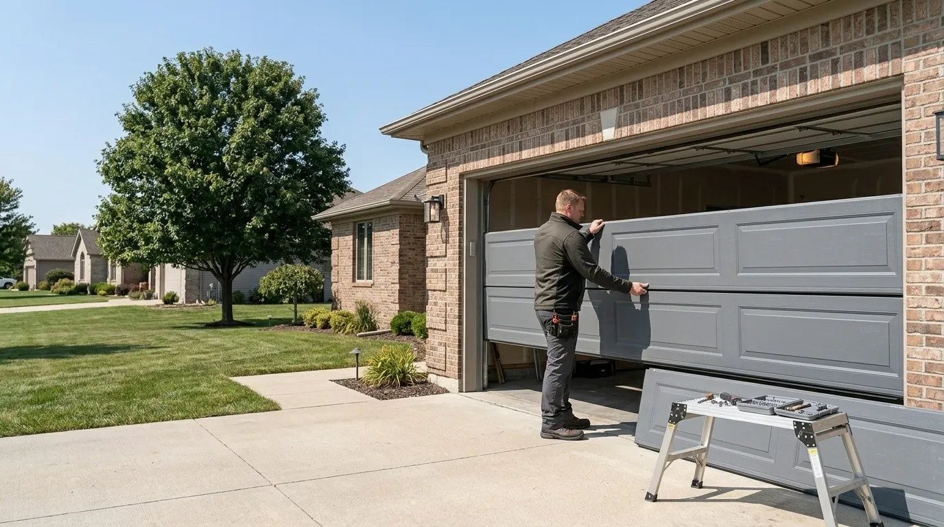 Garage door service in Stillwater, MN