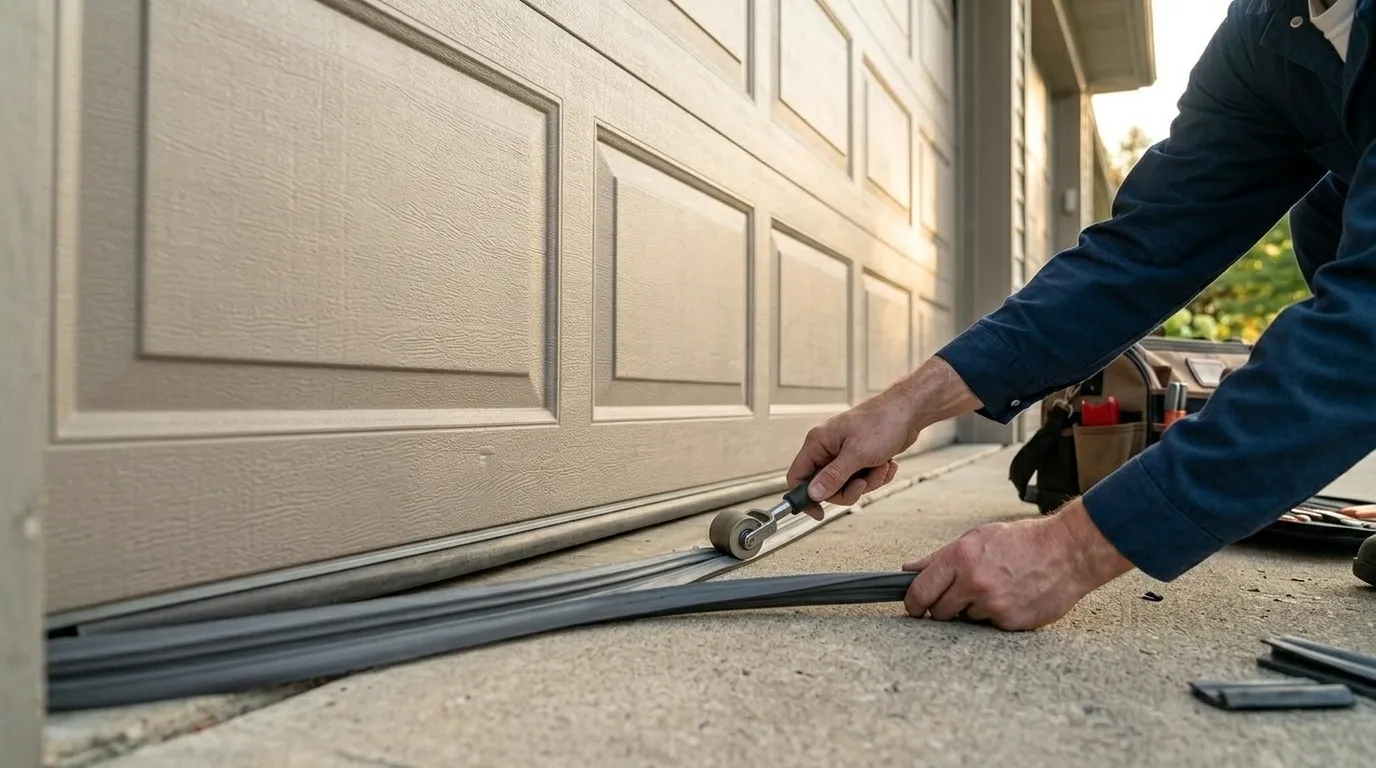Garage door service in Stillwater, MN