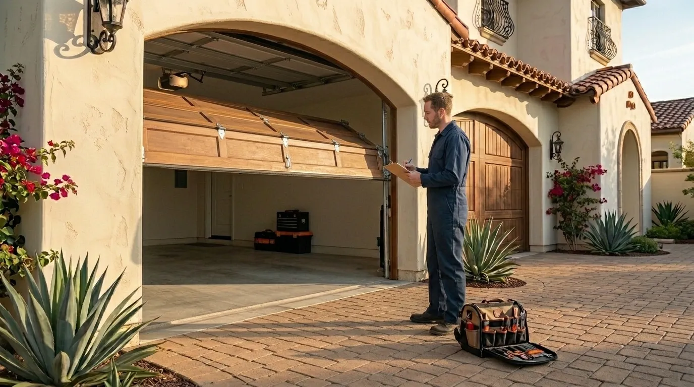 Garage door service in Stillwater, MN