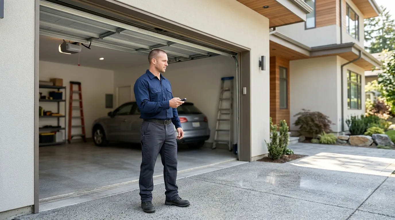 Garage door service in Stillwater, MN