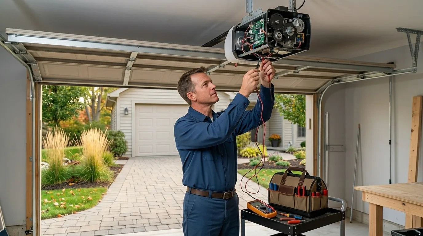 Garage door service in Stillwater, MN