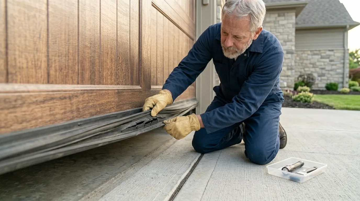 Garage door service in Stillwater, MN