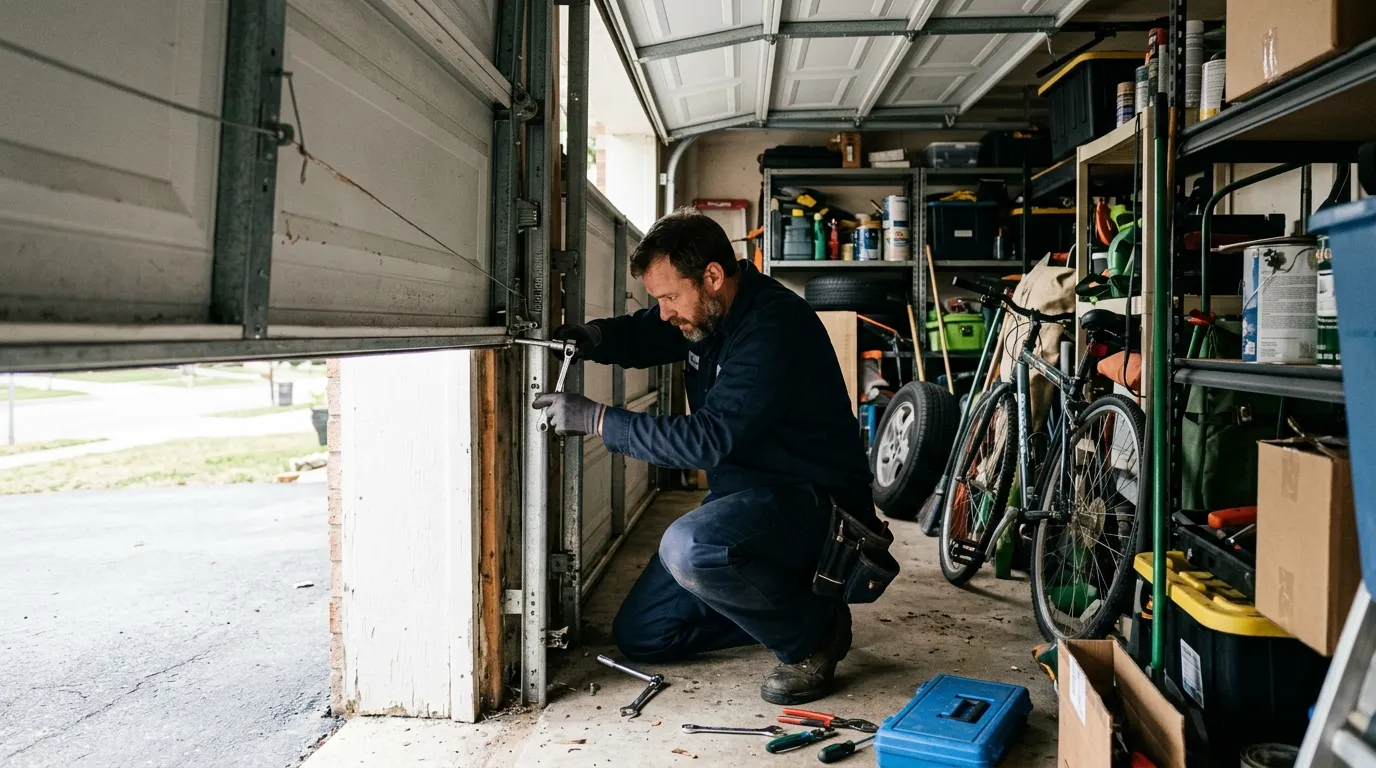 Garage door service in Stillwater, MN