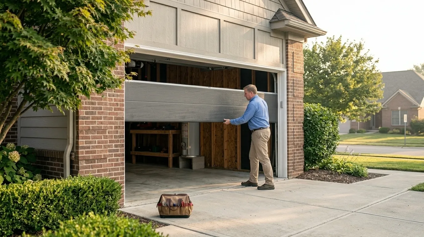 Garage door service in Stillwater, MN