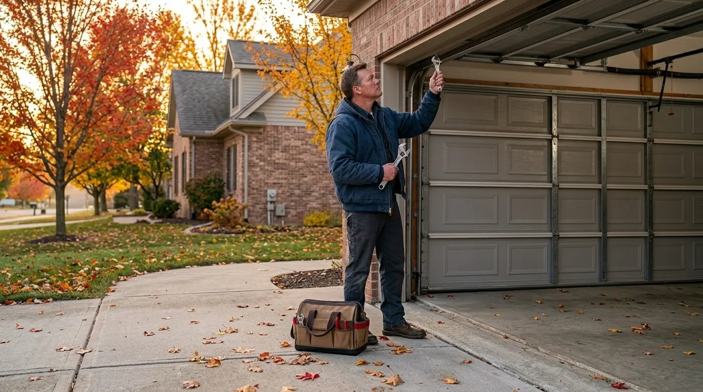 Garage door service in Stillwater, MN