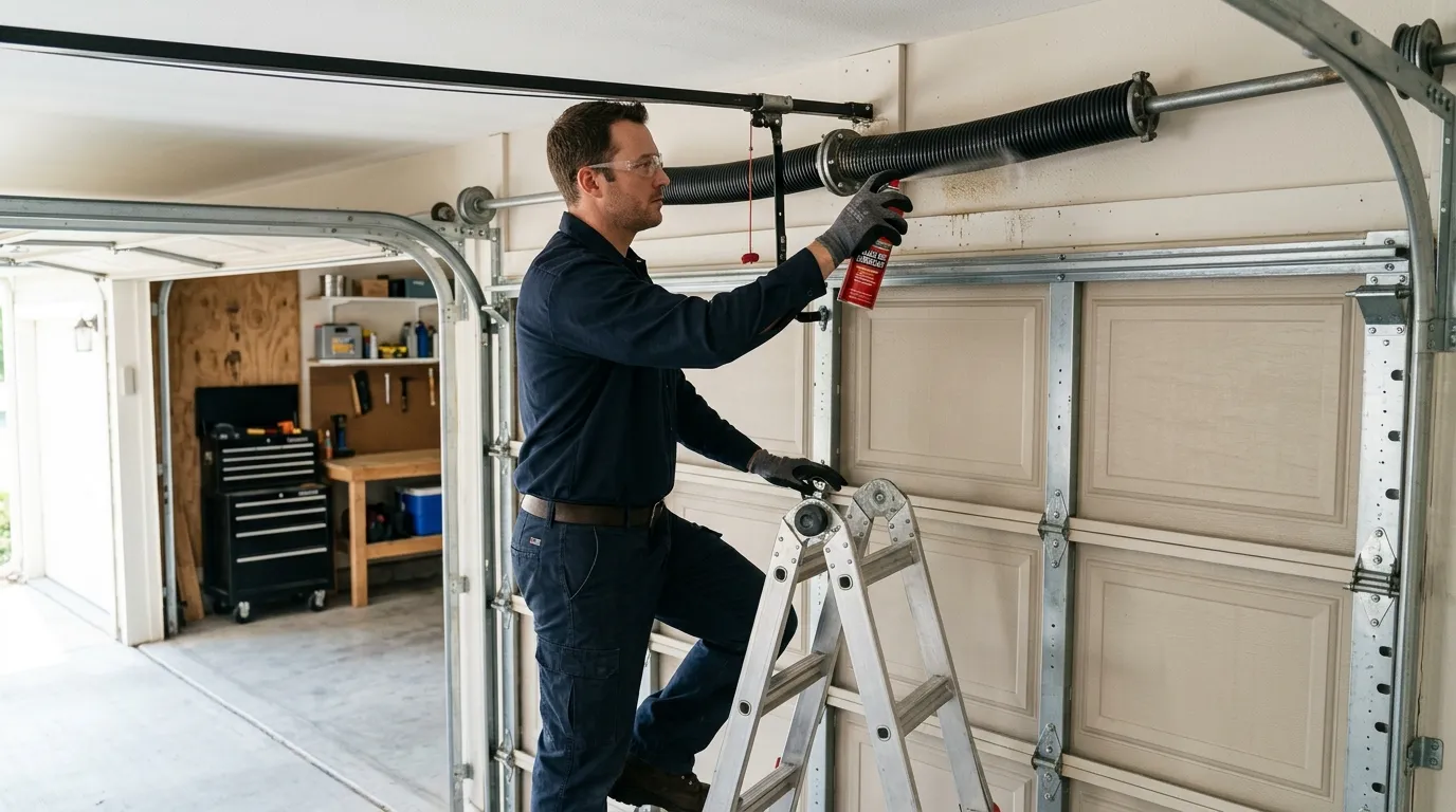 Garage door service in Stillwater, MN